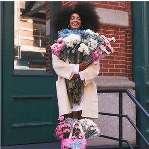 J. Crew Cable-knit Long Open Cardigan Sweater Heather Muslin Ivory Cream S/M